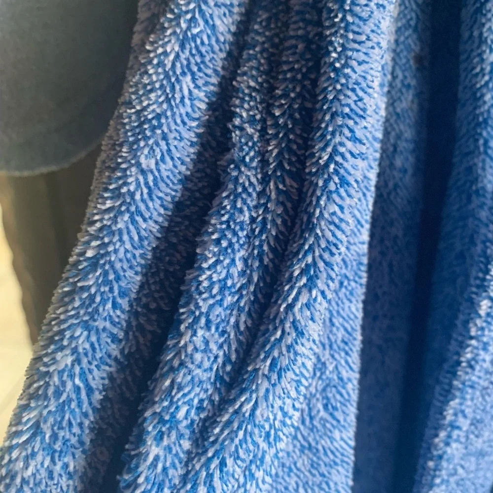 Arizona Jean Co. blue kid’s shark robe size large 14 - 16 unisex ocean beach 🦈